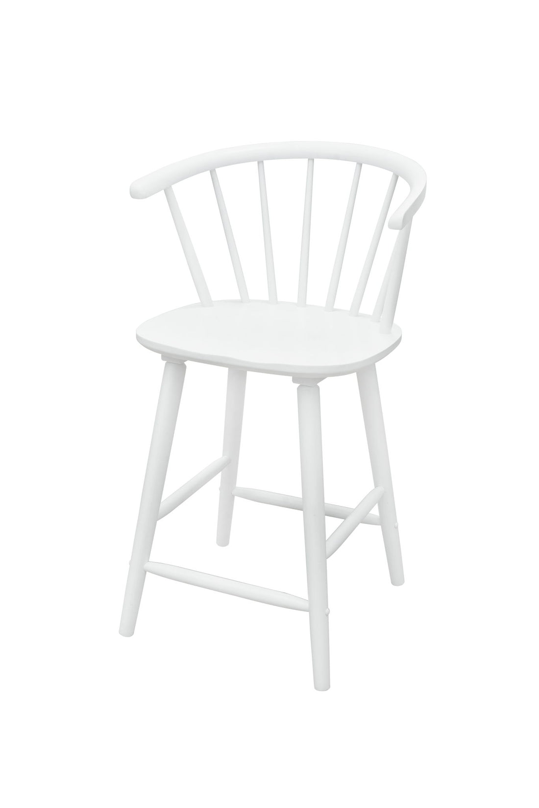 JANNA COUNTER HEIGHT STOOL-WHITE