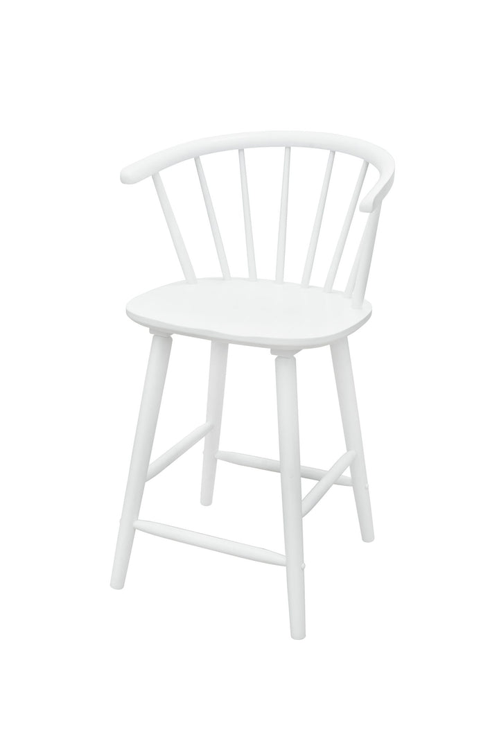 JANNA COUNTER HEIGHT STOOL-WHITE