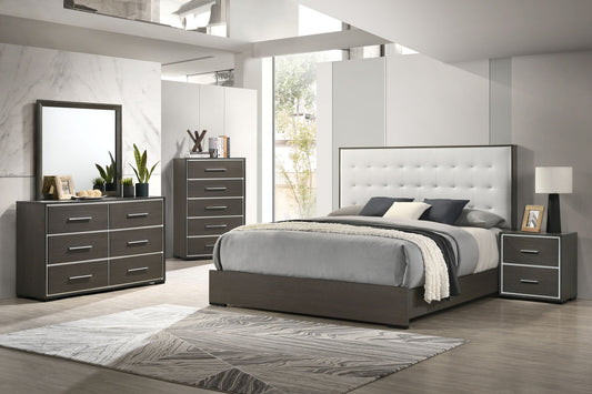 Sharpe - Full Headboard - Dark Gray