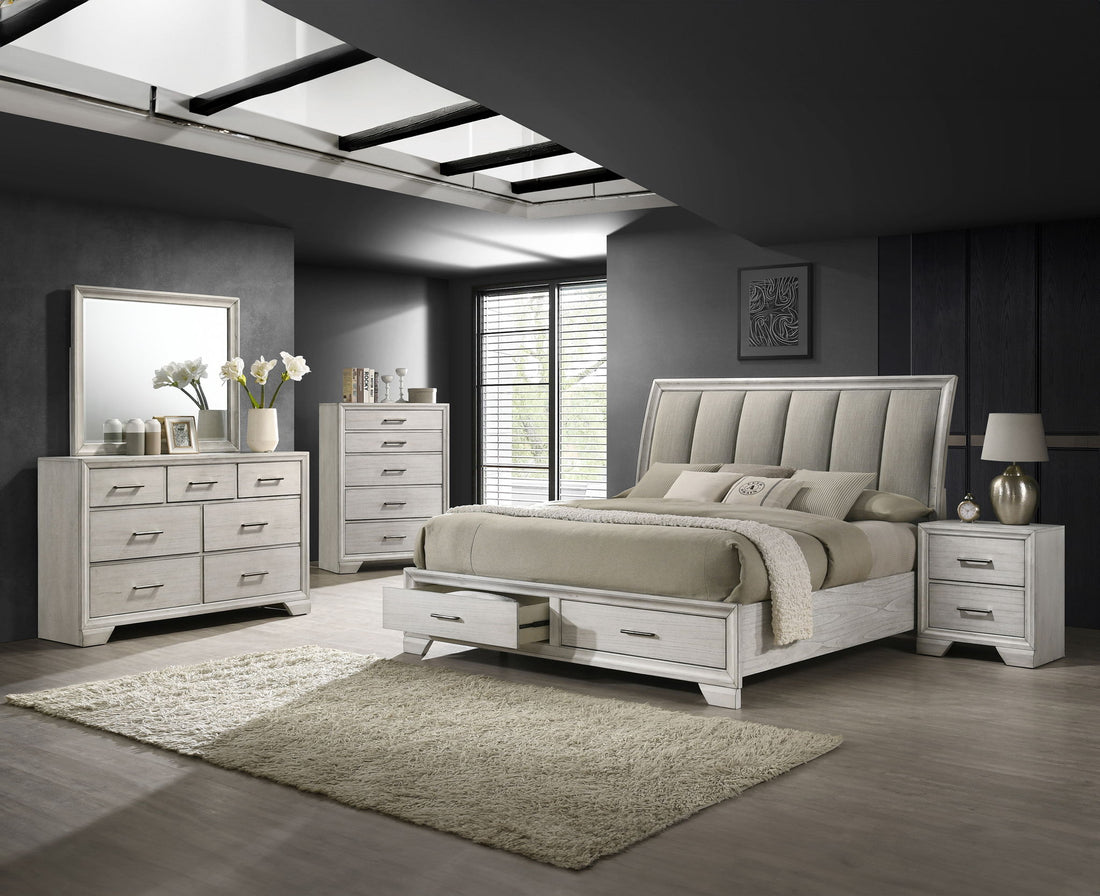 JAYMES DRESSER WHITE MIST