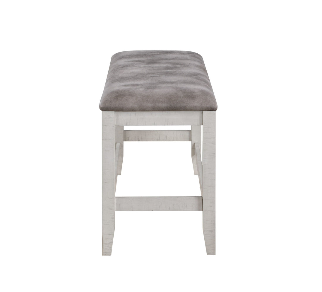 Richland - Counter Height Bench - White