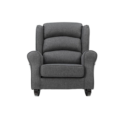 Fabien - Rocking Chair - Gray Fabric