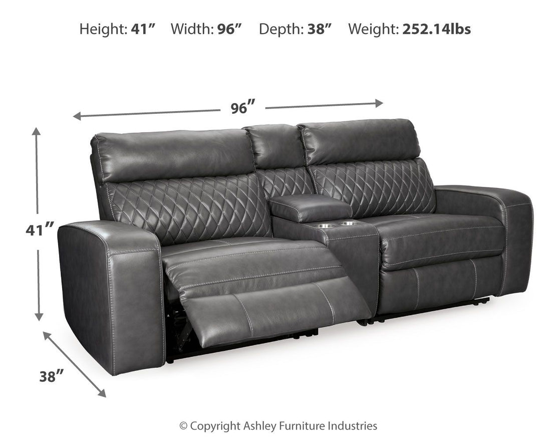 Samperstone - Power Reclining Sectional