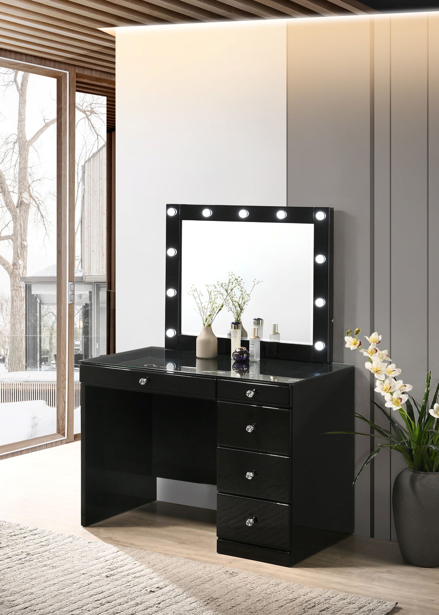 MORGAN VANITY BLACK