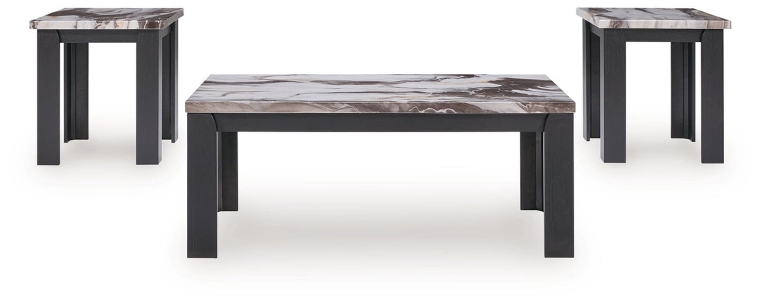 Jazmore - Occasional Table Set (Set of 3) - Dark Brown