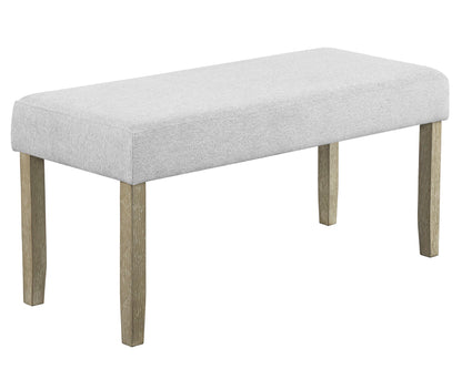 Dune - Bench - Wired White