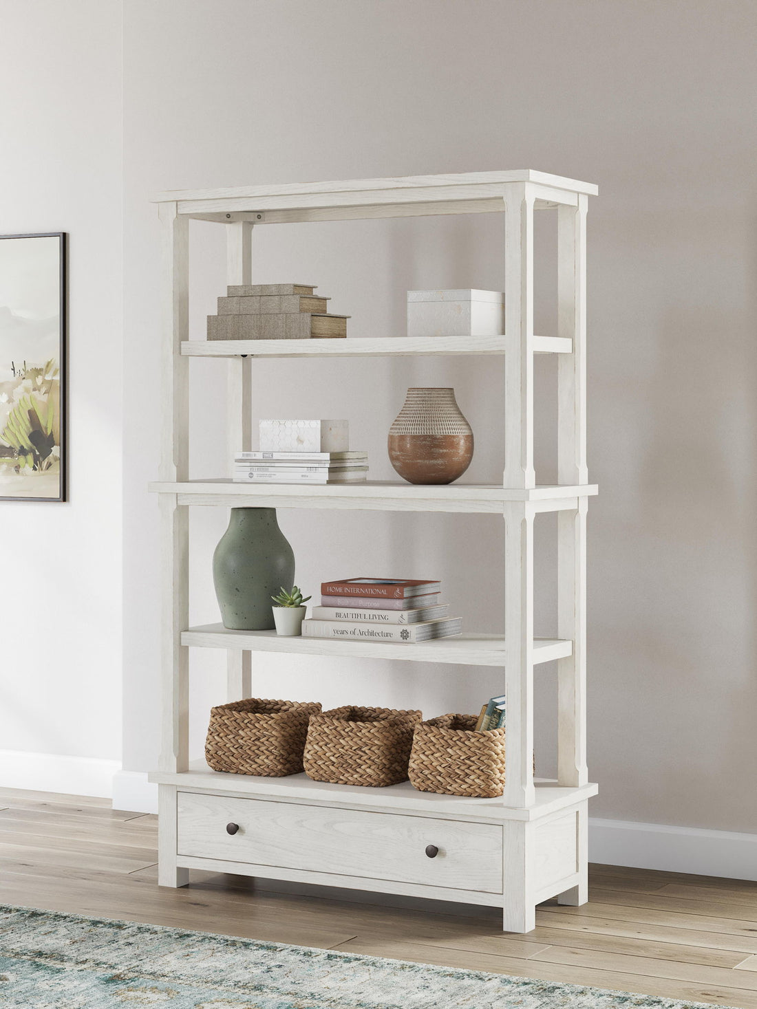 Robbinsdale - Bookcase - Antique White