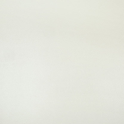 Adara - Sofa With 7 Pillows - Pearl White Synthetic Leather & Antique White