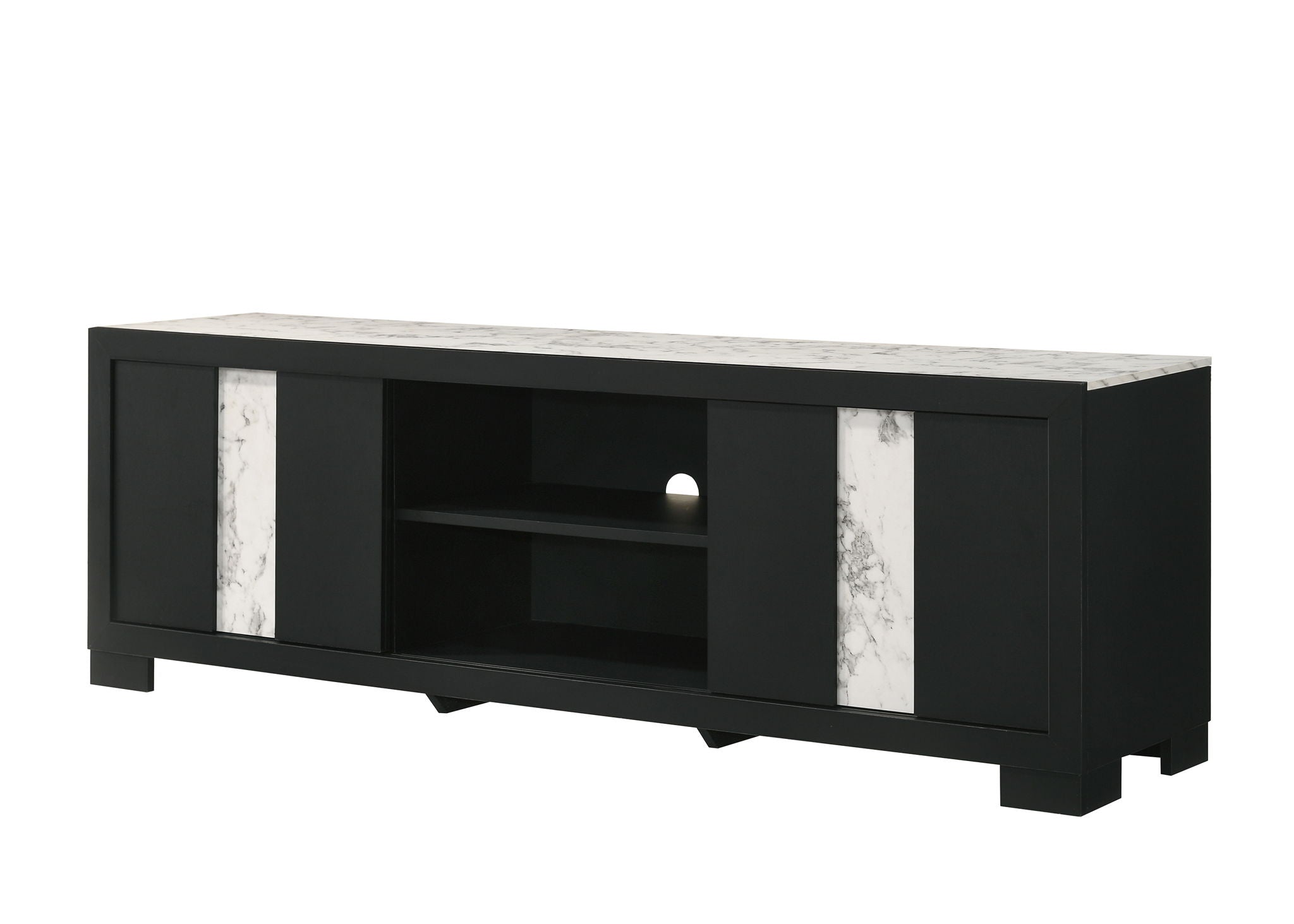 RANGLEY TV STAND-BLACK
