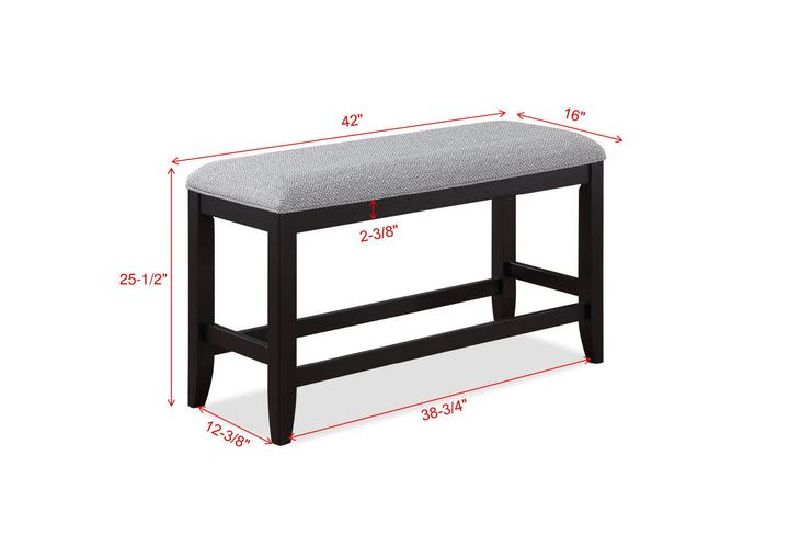 FREY COUNTER HEIGHT BENCH