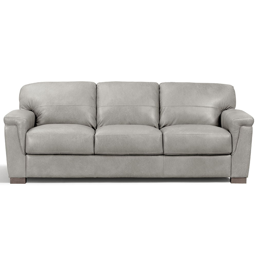 Cornelia - Sofa - Pearl Gray Leather