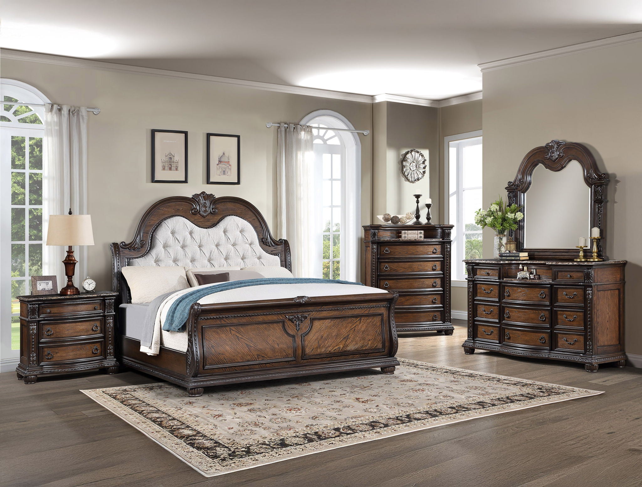 STANLEY DRESSER TOP -COFFEE BROWN