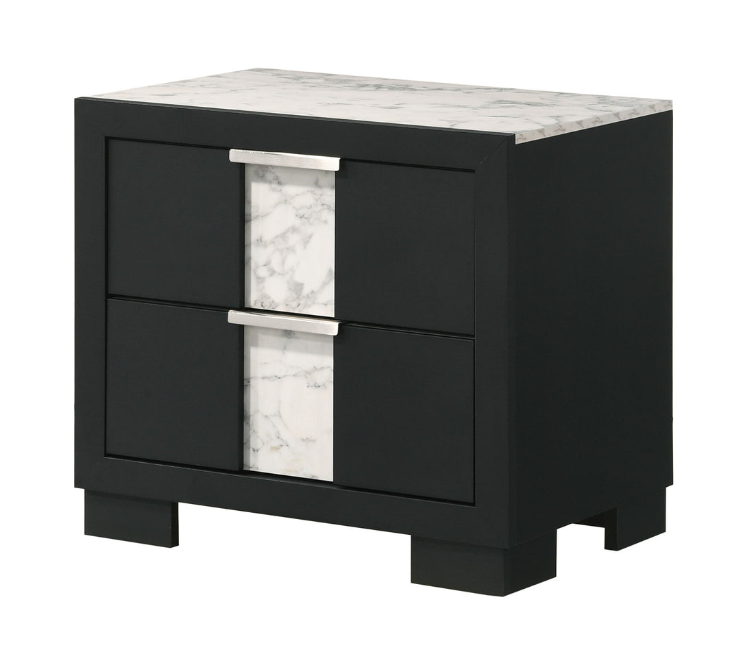 RANGLEY NIGHT STAND - BLACK