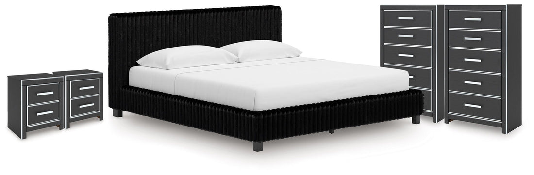 Zuraleus - Upholstered Bedroom Set