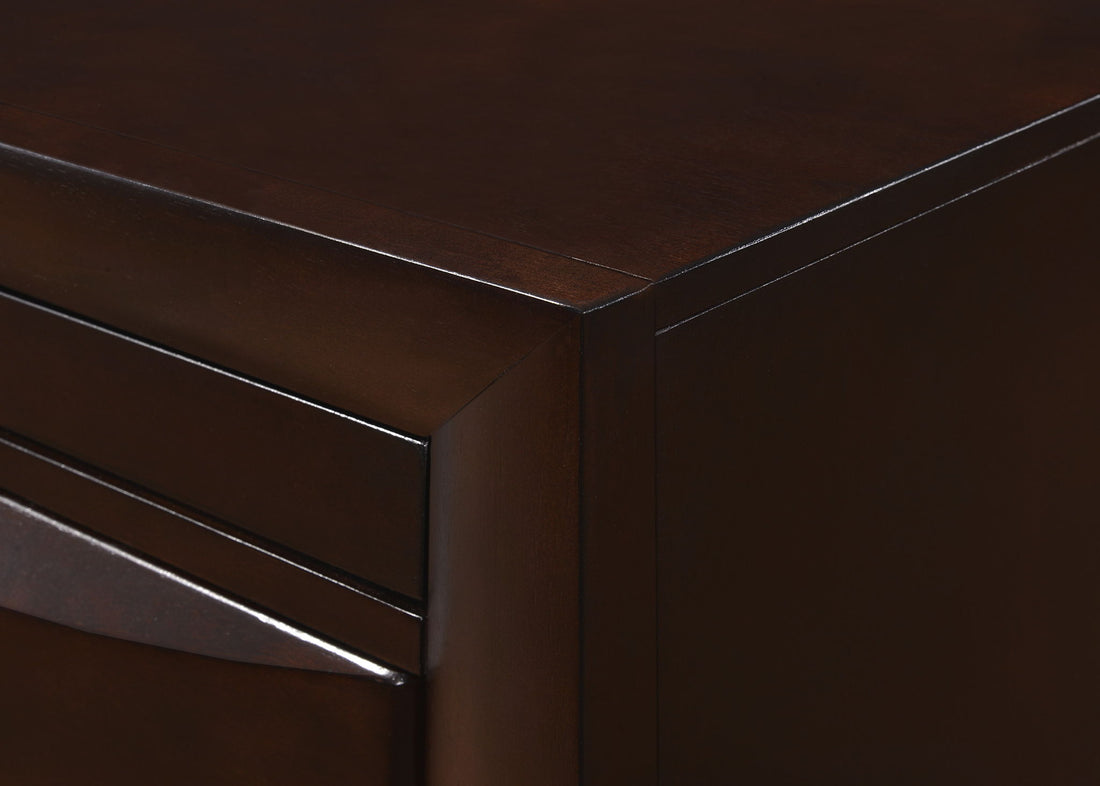 EMILY NIGHT STAND DARK CHERRY
