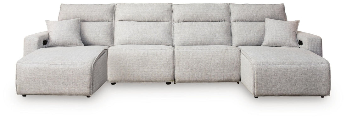 Modmax II - Reclining Sectional - Stone
