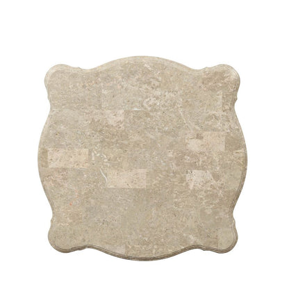 Ranita - End Table - Marble Top & Champagne