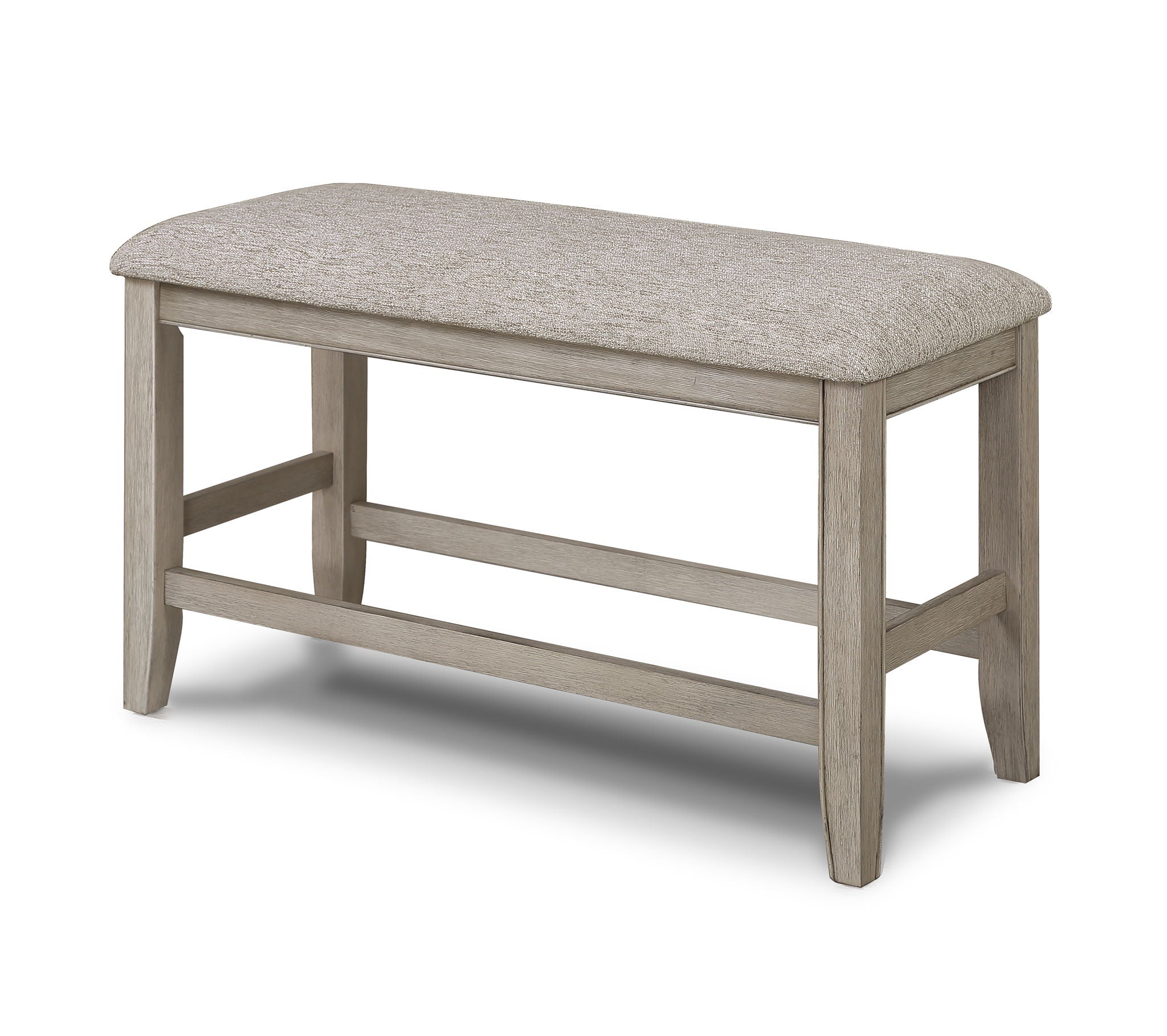 FULTON COUNTER HT BENCH WHITE OAK