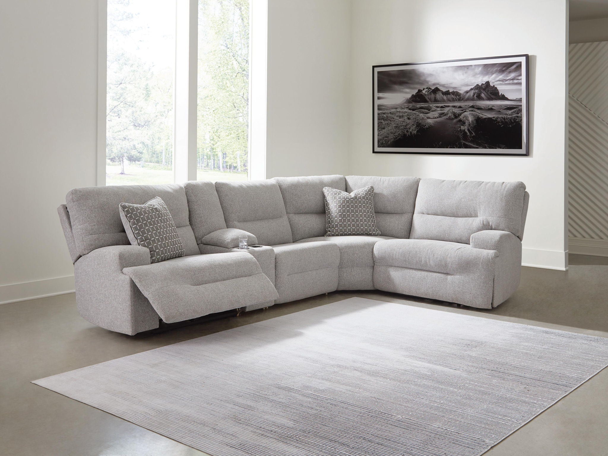 Acklen Place - 5 Piece Reclining Sectional