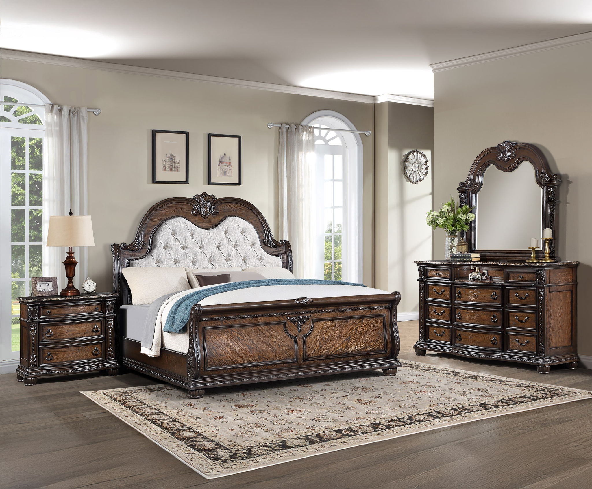 STANLEY DRESSER TOP -COFFEE BROWN