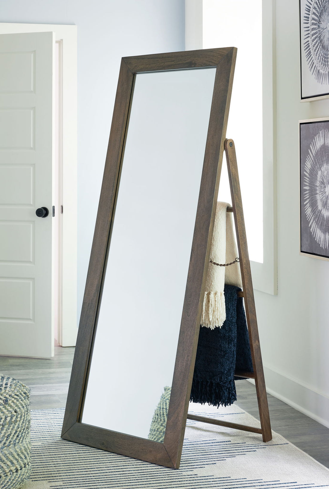Dirkins - Floor Mirror - Brown