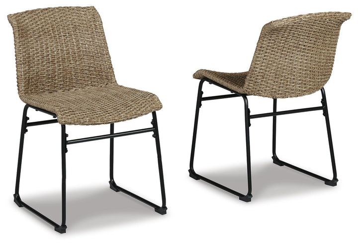 Amaris - Chair (Set of 2) - Brown / Black