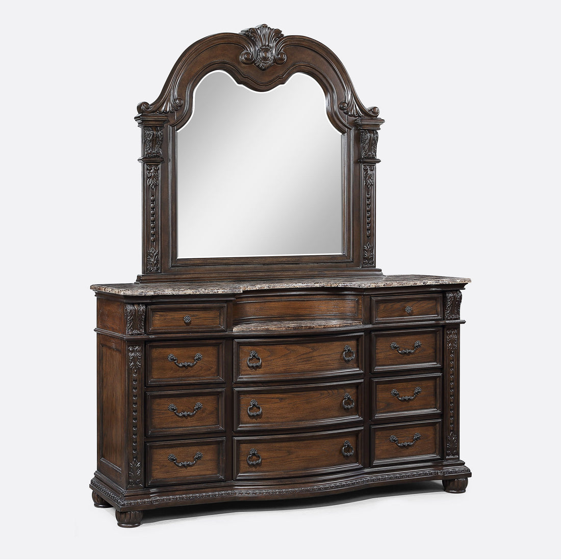 STANLEY DRESSER TOP -COFFEE BROWN