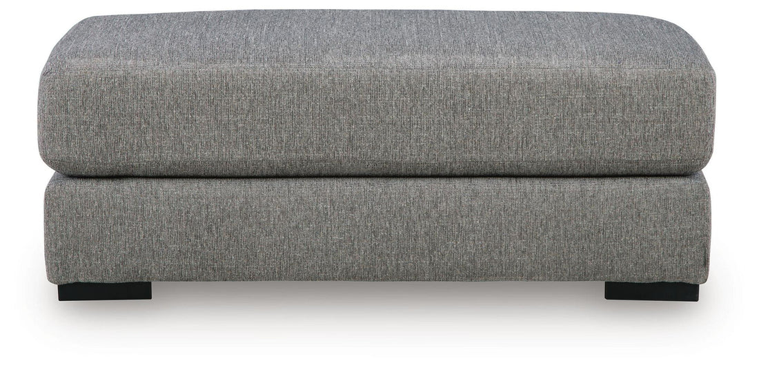 Creston Heights - Oversized Accent Ottoman - Smolder