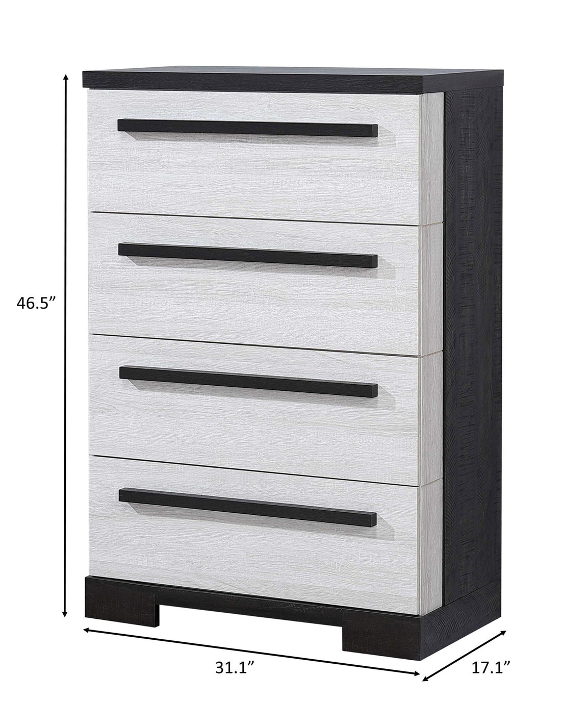 REMINGTON CHEST CHALK/EBONY