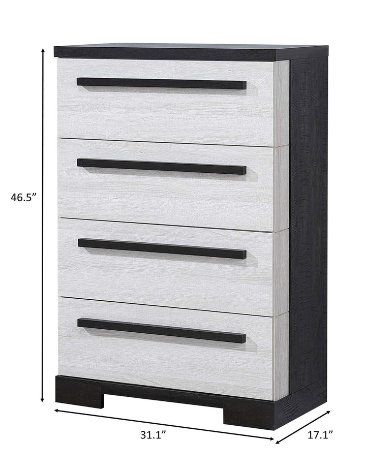 REMINGTON CHEST CHALK/EBONY