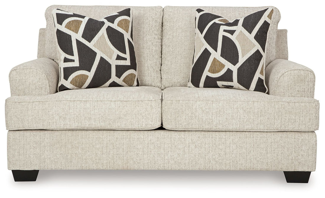 Heartcort - Loveseat - Quartz