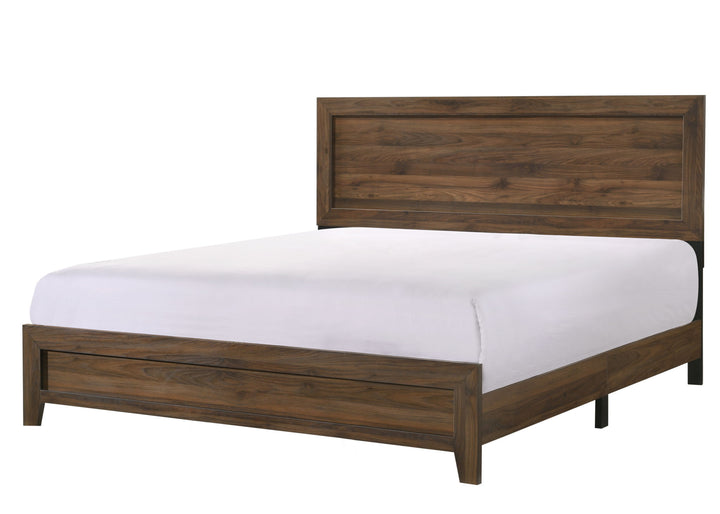 MILLIE BED IN ONE BOX -BROWN CHERRY