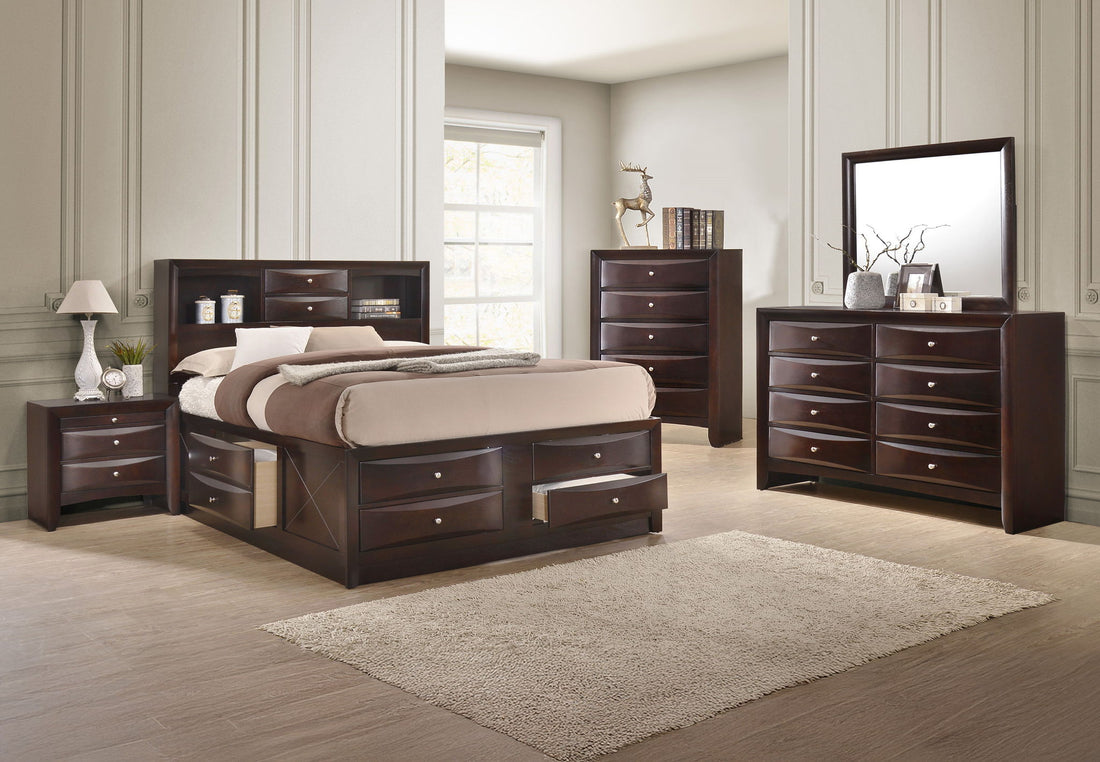 EMILY DRESSER TOP DARK CHERRY