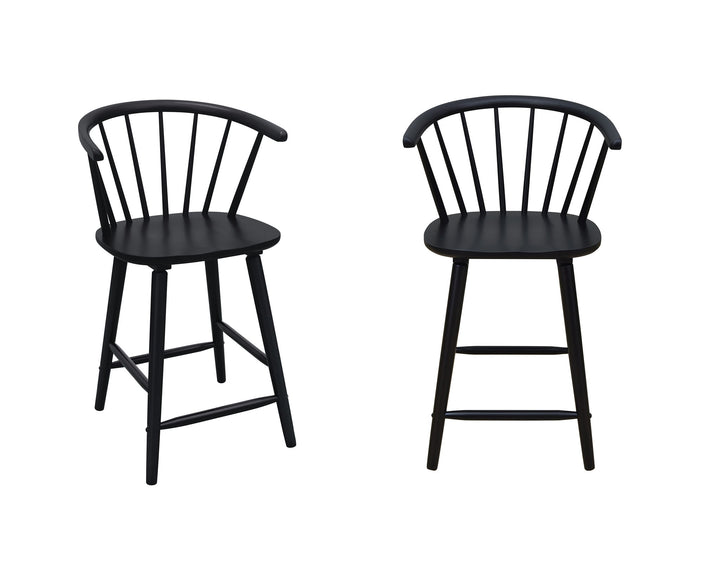 JANNA COUNTER HEIGHT STOOL-BLACK