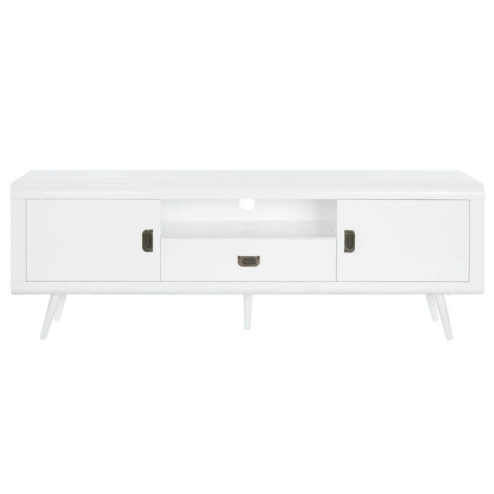 Pagan - TV Stand - White High Gloss