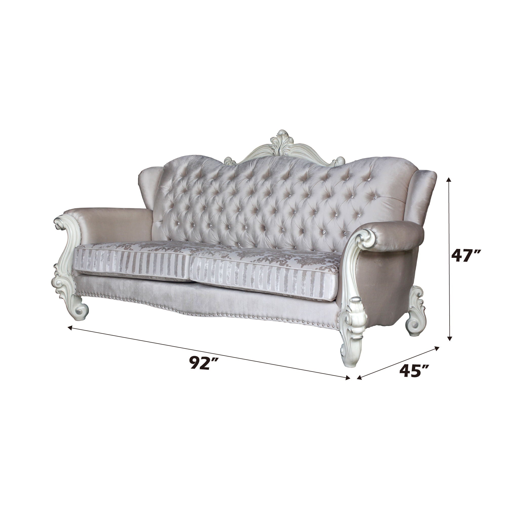 Versailles - Sofa With 5 Pillows