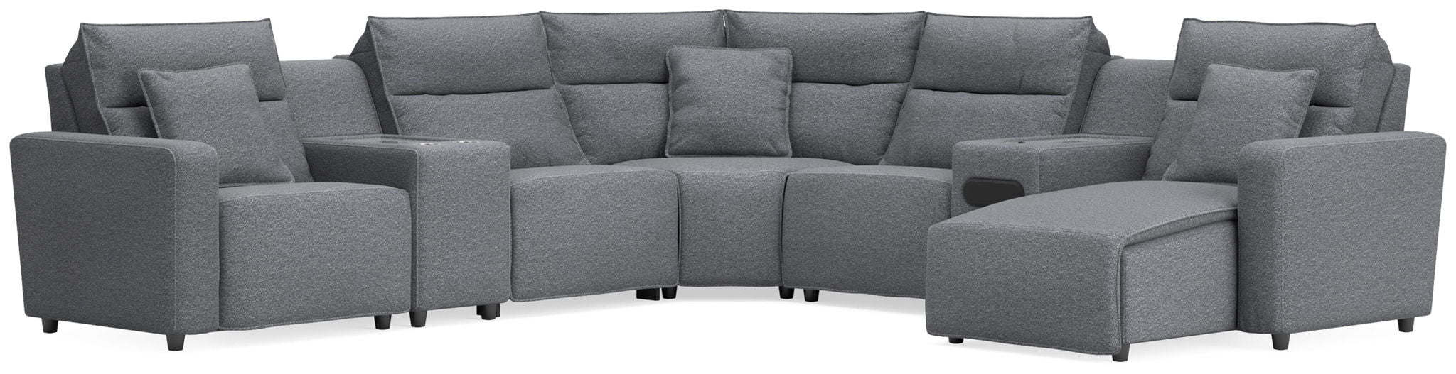 Modmax II - 7 Piece Reclining Sectional
