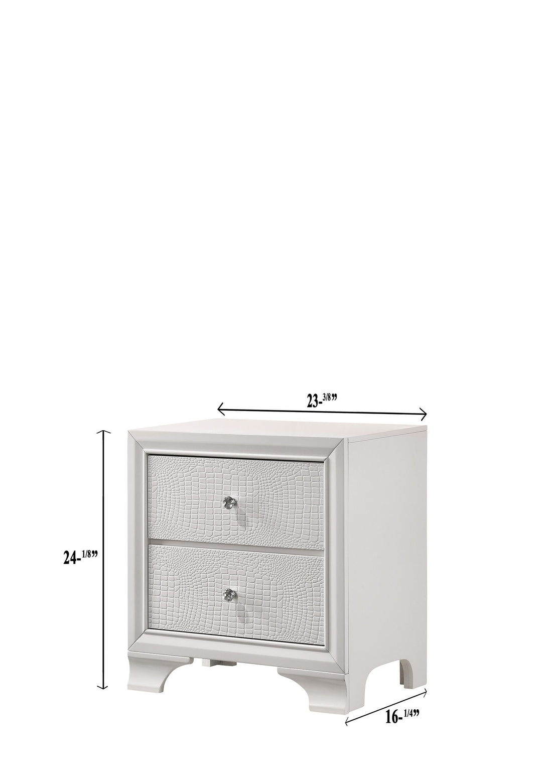 LYSSA NIGHT STAND FROST