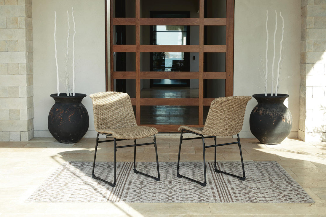 Amaris - Chair (Set of 2) - Brown / Black