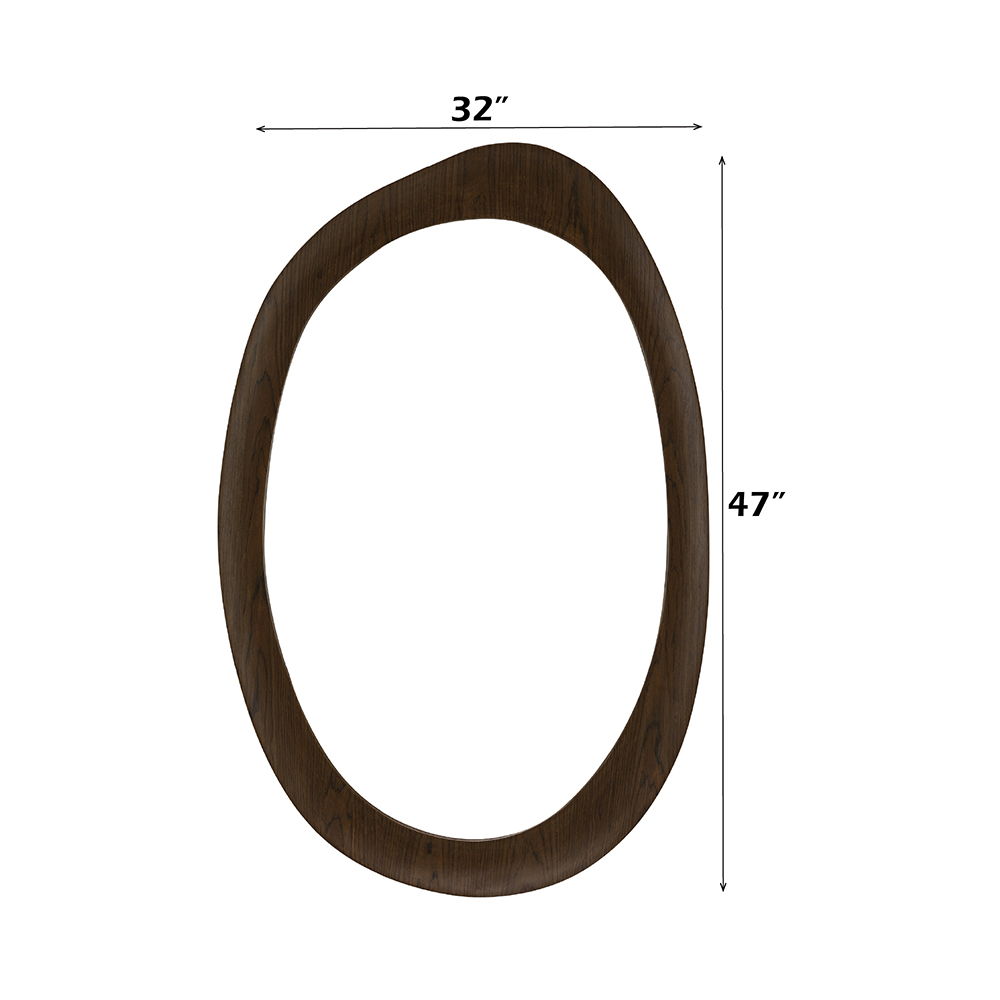 Hanale - Accent Mirror - Brown