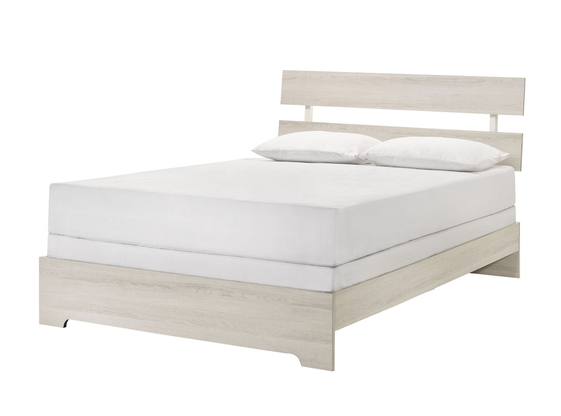 ATTICUS FULL PLATFORM BED IN 1 BOX WHITE