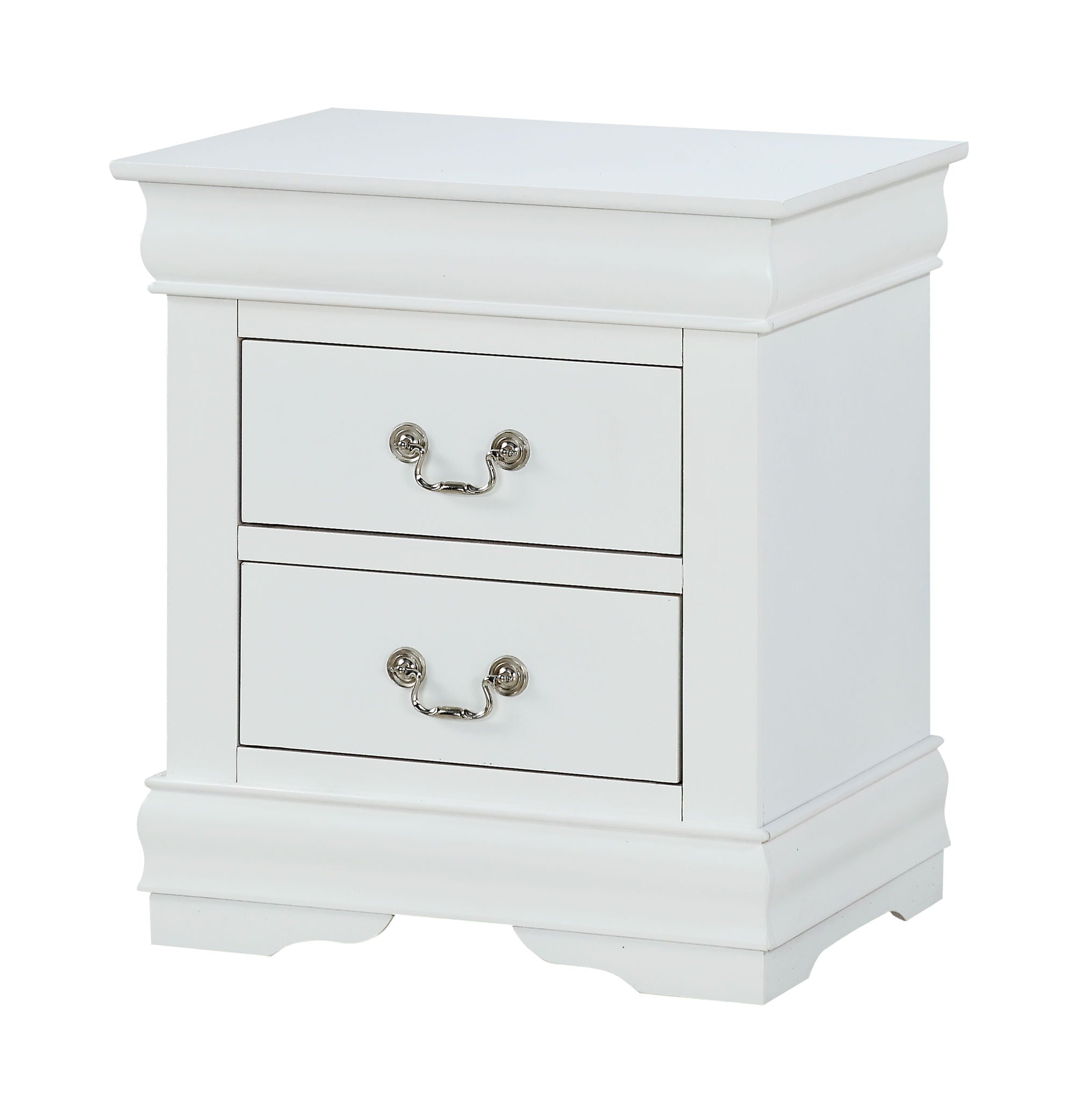 LOUIS PHILIP NIGHT STAND WHITE