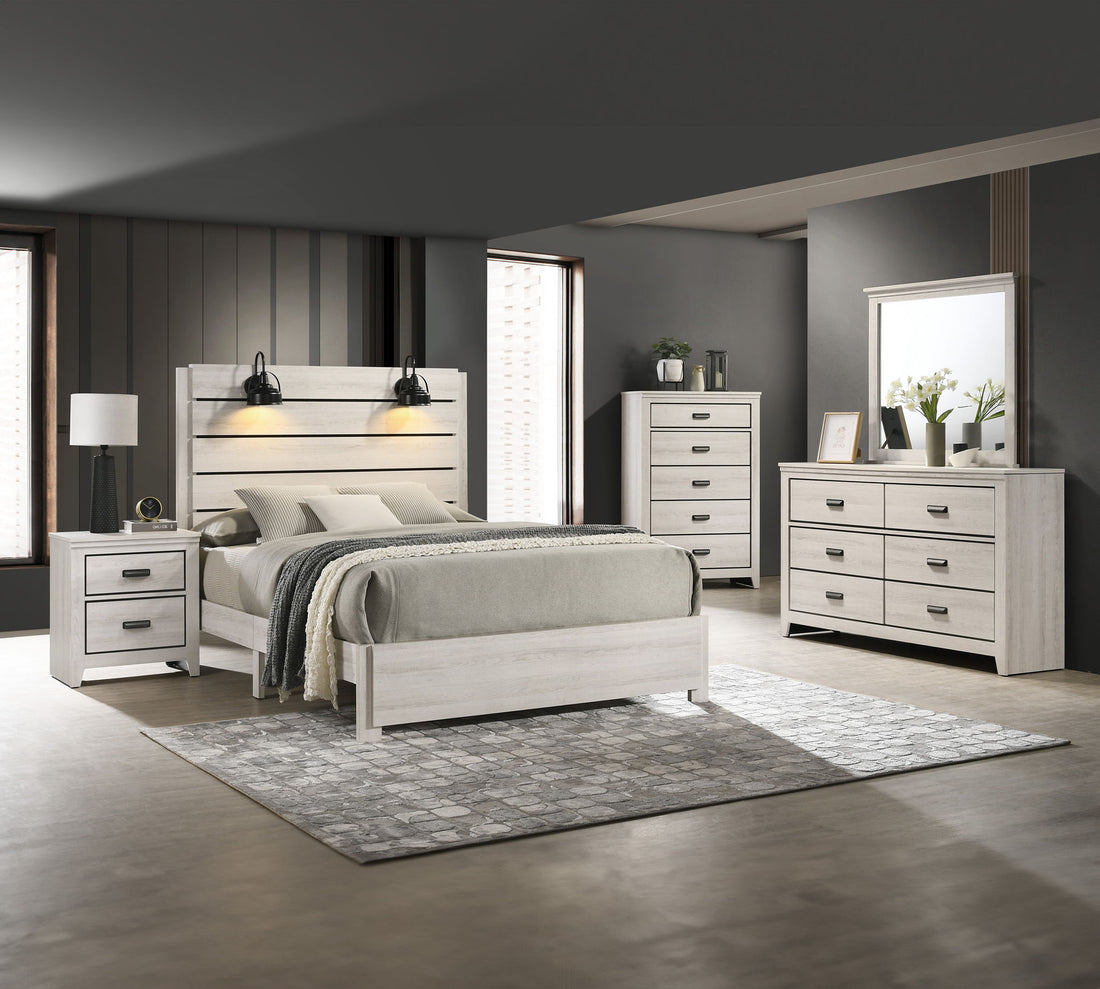 CARTER FULL PLATFORM BED IN 1 BOX WHITE