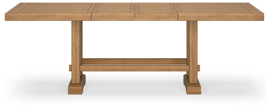 Havonplane - Rectangular Dining Room Counter Extension Table - Brown
