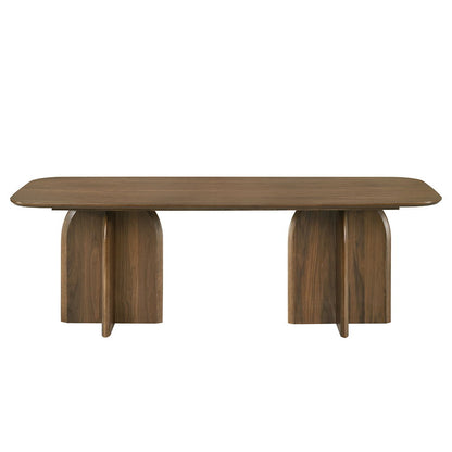 Delmon - Dining Table - Dark Walnut