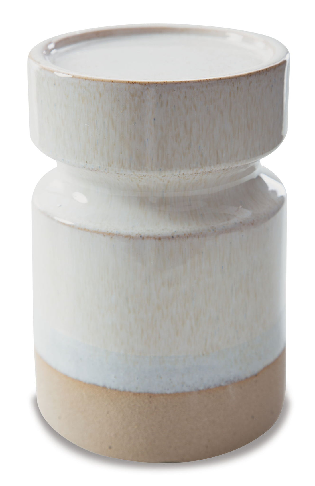 Hurston - Candle Holder Set (Set of 3) - Ivory / Brown