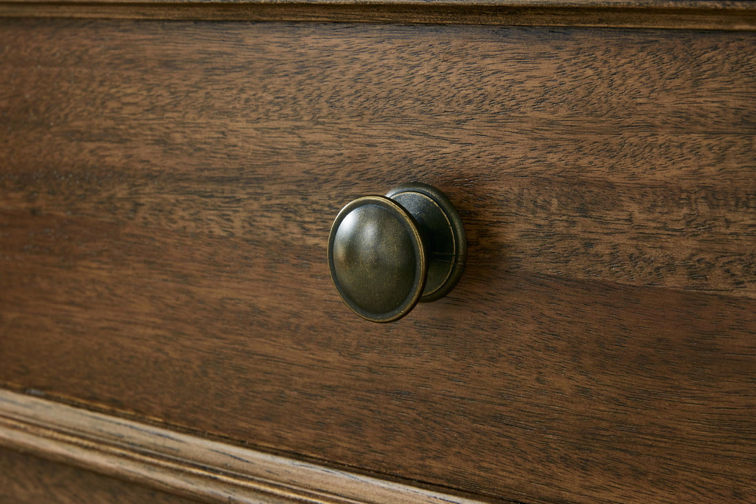 Sturlayne - Dresser And Mirror - Brown