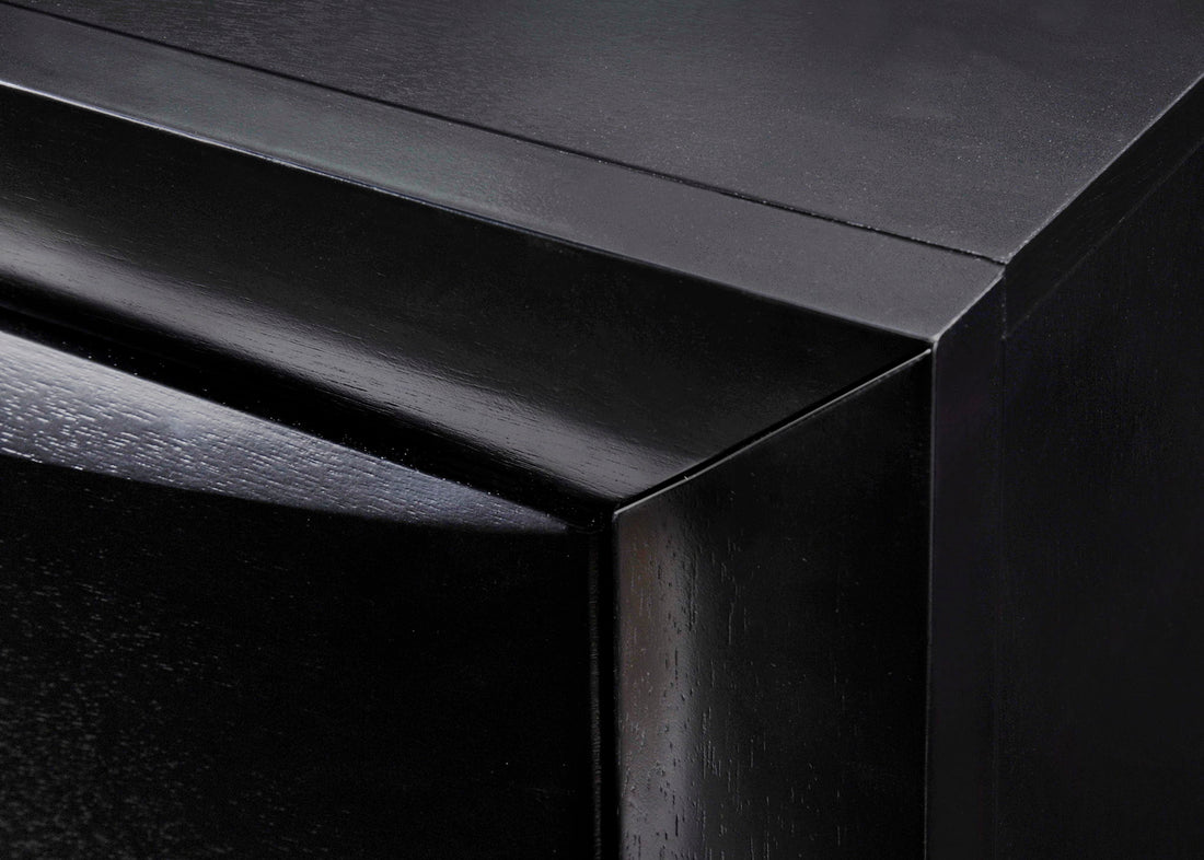 BLACK EMILY DRESSER 8 DRAWERS