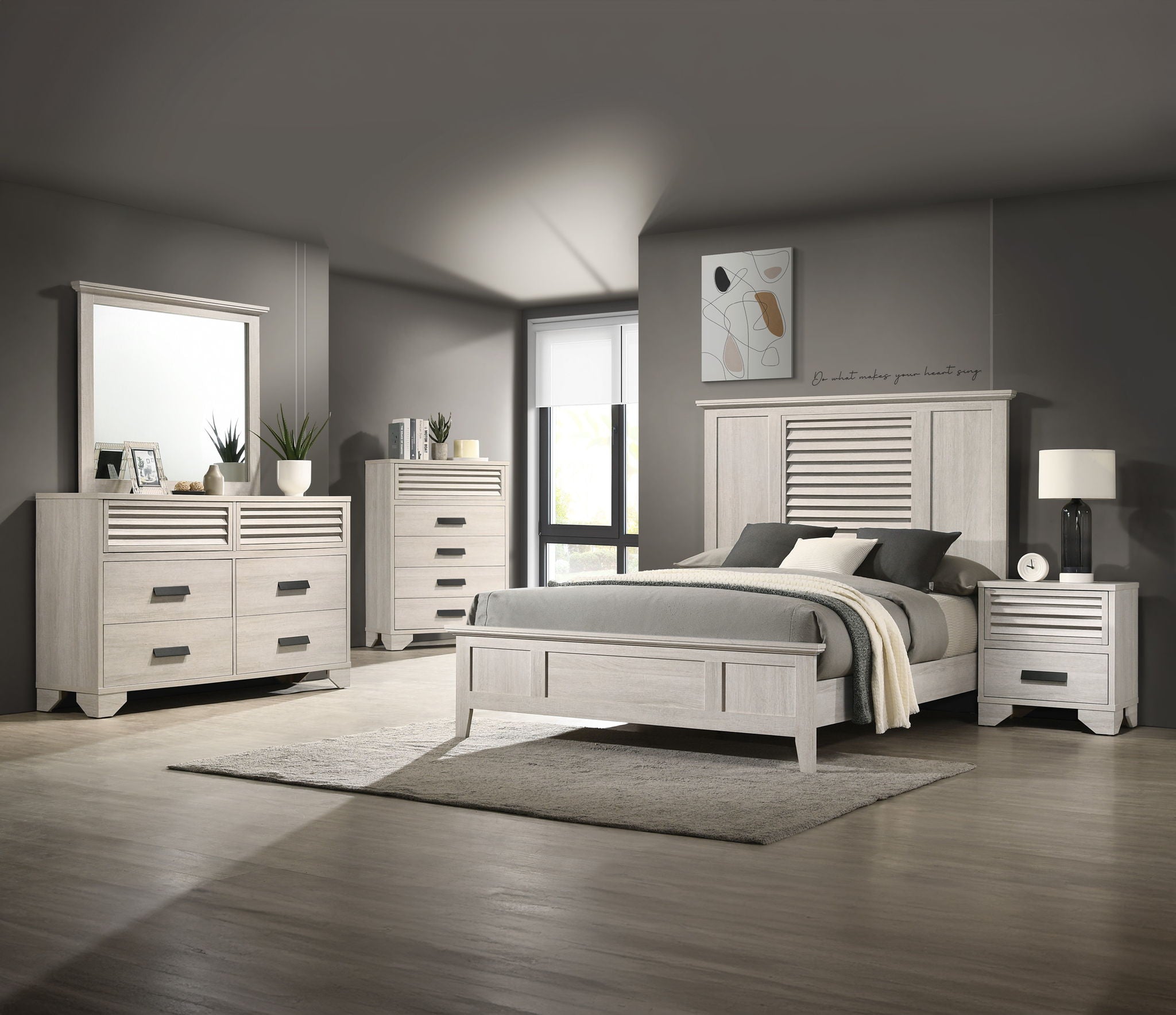 SARTER NIGHT STAND - WHITE