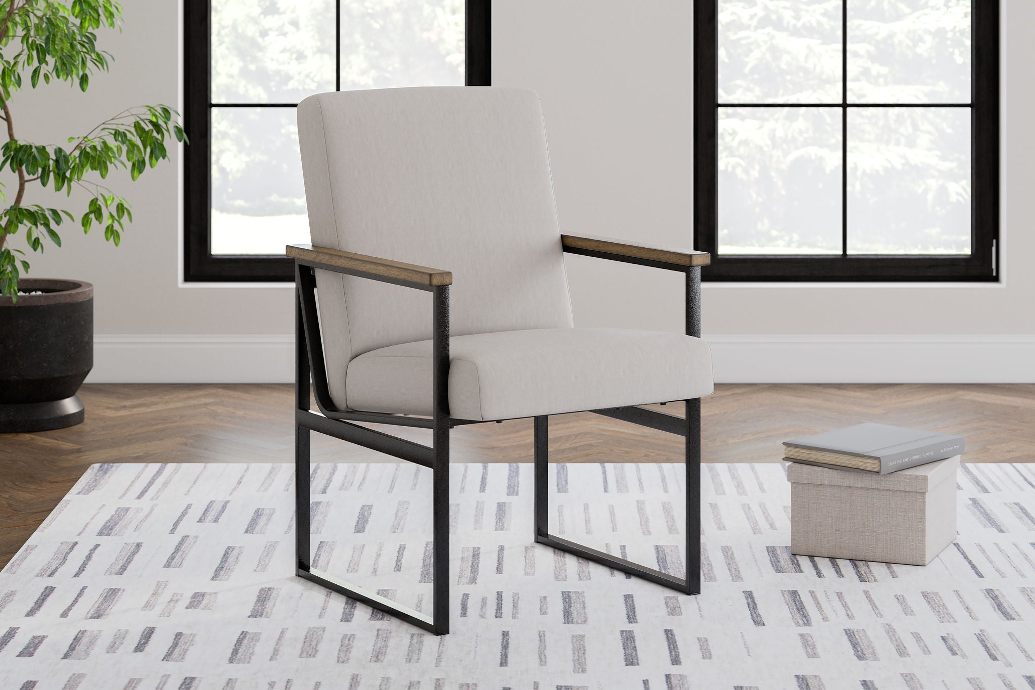 Montia - Home Office Desk Chair - Light Brown